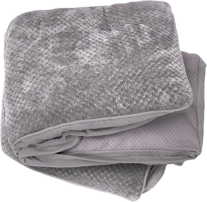 Furhaven Replacement Dog Bed Cover Minky Plush & Suede Pillow Top Mattress