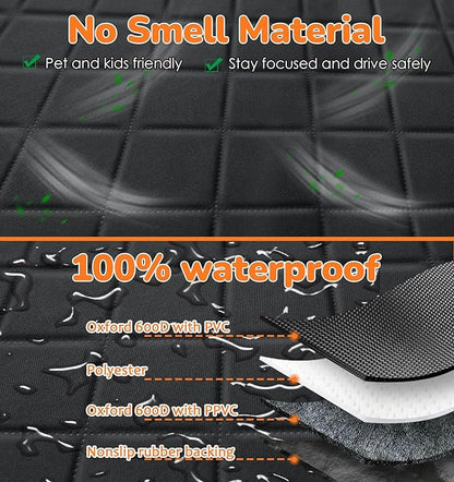 URPOWER Dog Car Seat Cover for Pets 100% 600D Heavy