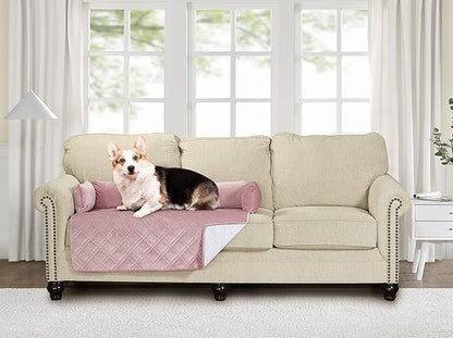 Brilliant Sunshine Premium Pink Silky Velvet Pet Sofa Bed