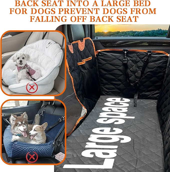 Tfwadmx Back Seat Extender for Dogs