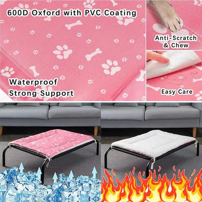 Elevated Dog Bed Mat M(35.4" L 26.0" W 7.5" Th)