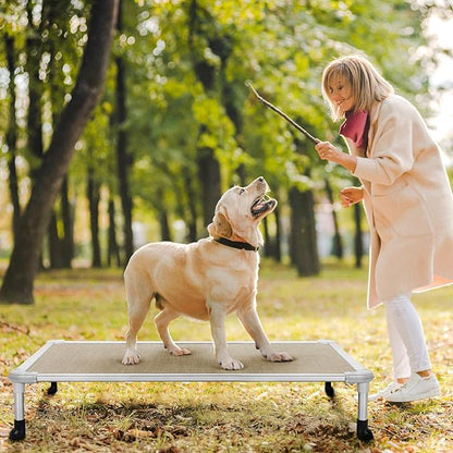 Veehoo Chew Proof Elevated Dog Bed