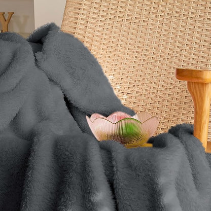 PETHUR Super Soft Dog Blankets for Medium Dogs 29"x40", Dark