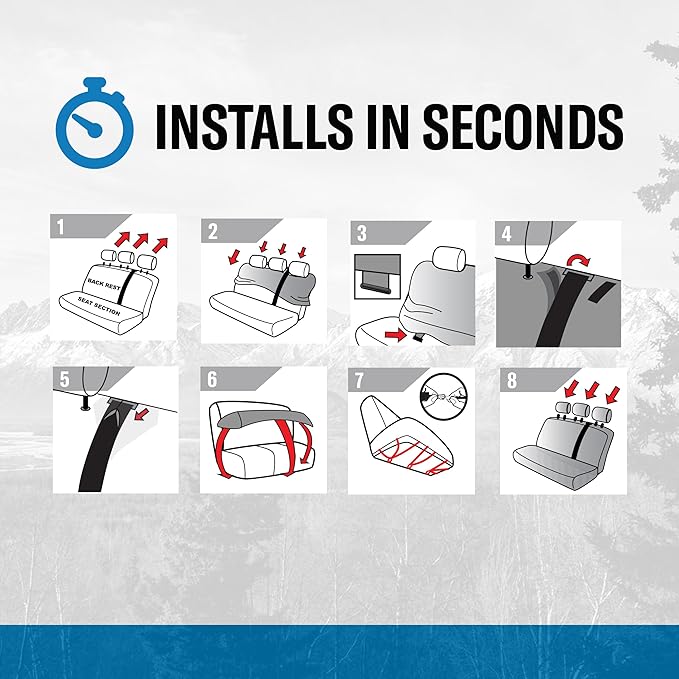 DICKIES 3-Piece Arlington Truck Seat Covers