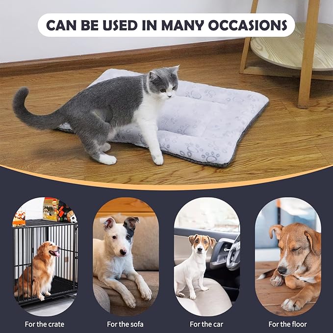 IEUUMLER Dog Bed FC014 (Gray,30"*20")