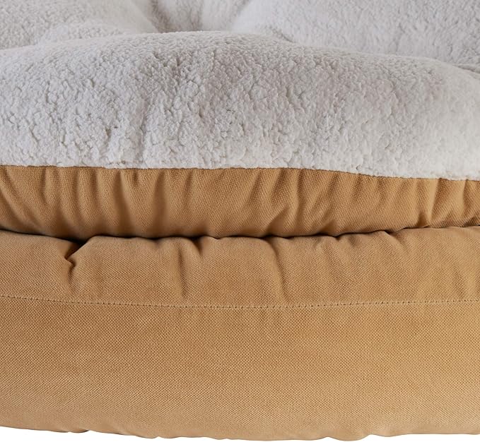 Maddie Donut Dog Bed with Removable Center Pillow (32" x 32")