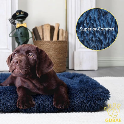 Crate Bed 36 Inch for Medium Dogs Rectangle，Dog 36×24，Dog Bed