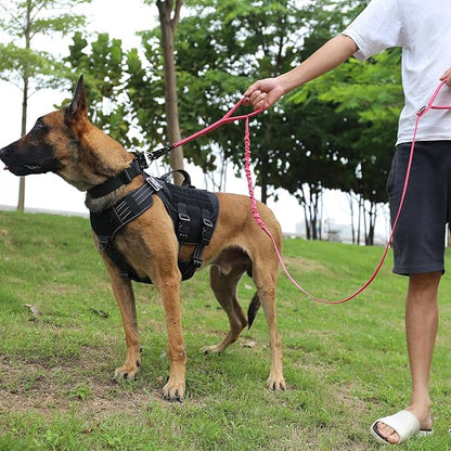 ICEFANG Tactical Dog Leash K9 Training 2 Control 6 FT)