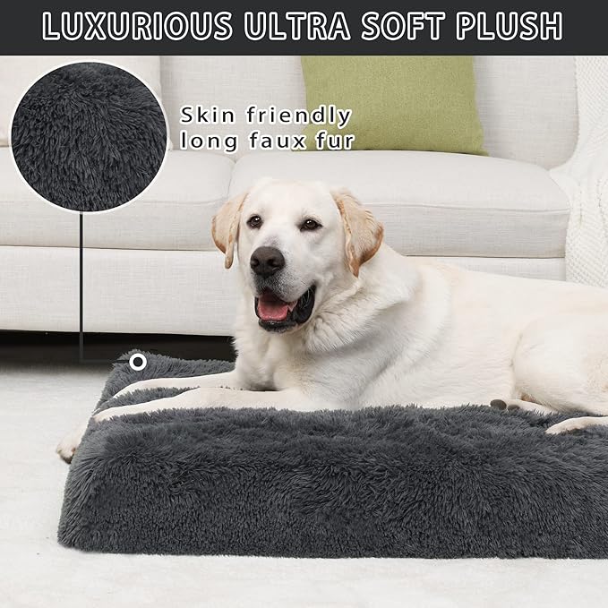 MIHIKK Extra Large Dog Bed 44x32 inch,