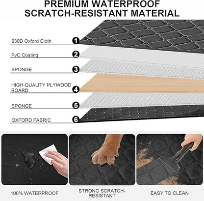 Upgrade Back Seat Extender for Dogs 400lbs, Anti-Scratch