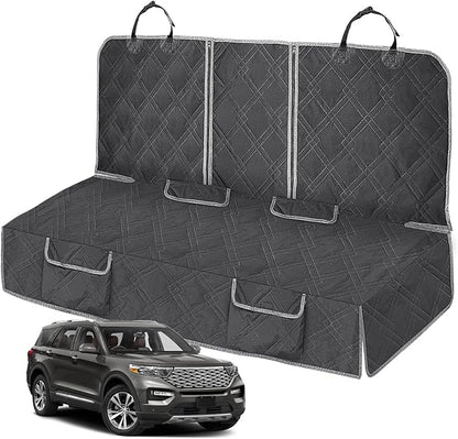 Dog Car Seat Cover Compatible with Ford Explorer 2011-2024 600D Heavy