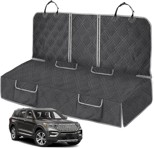 Dog Car Seat Cover Compatible with Ford Explorer 2011-2024 600D Heavy