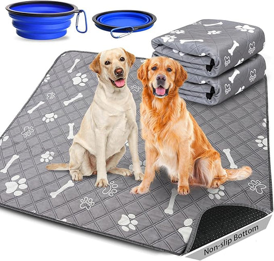 Washable Pee Pads for Dogs Extra Large 48"x60" 2 Pack