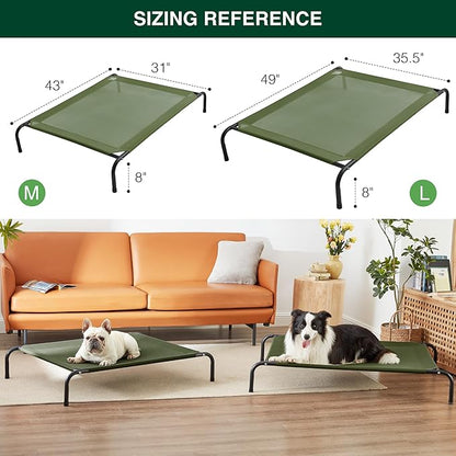Love's cabin Outdoor Elevated Dog Bed 49in Cooling