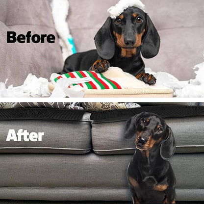 RESILIA Furniture Protector Pet Deterrent Tiles 21 Inches 19 Inches, 8 Pack