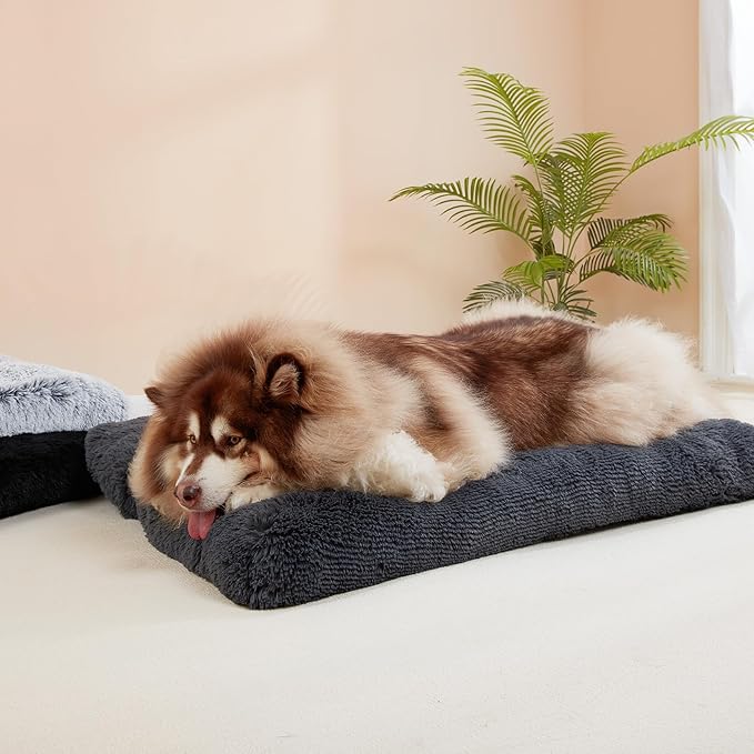 EHEYCIGA Fluffy Dog Crate Pad