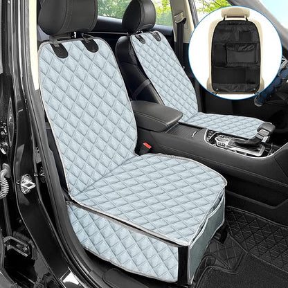 Dog Seat Cover for Front Seat (2 Packs,