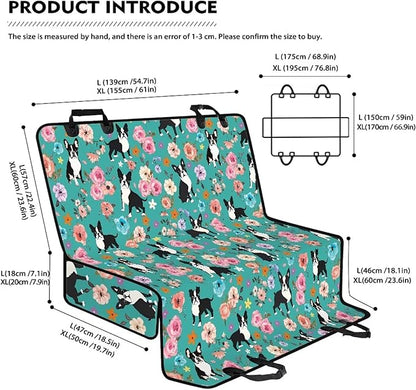 AFPANQZ French Bulldog Car Dog Cat Seat Cover