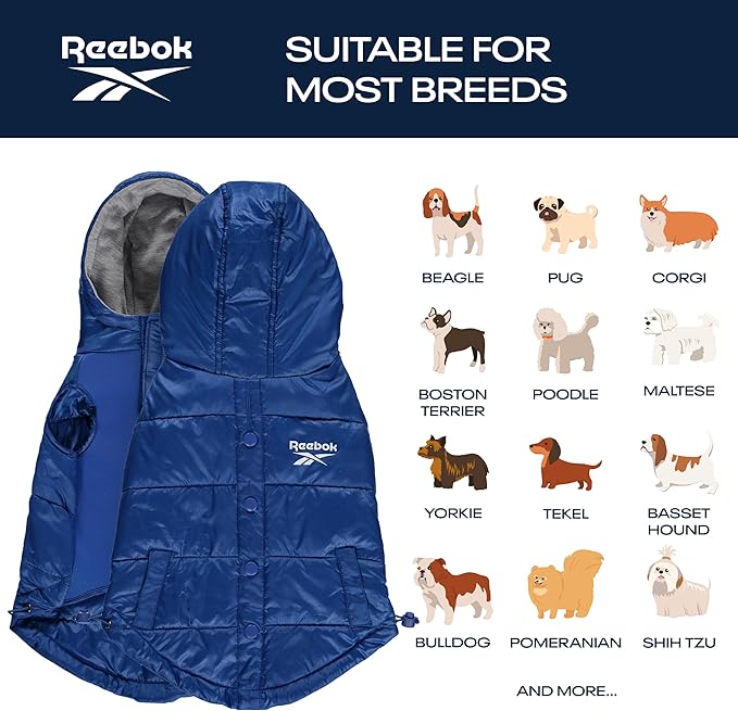 Reebok Dog Raincoat