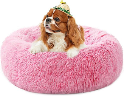 Calming Dog Bed for Large Cats and Dogs 27.5'')