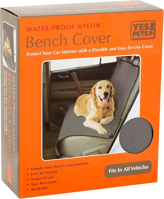 Oxford Bench Style Water-Proof Pet Car Seat Cover for Cars
