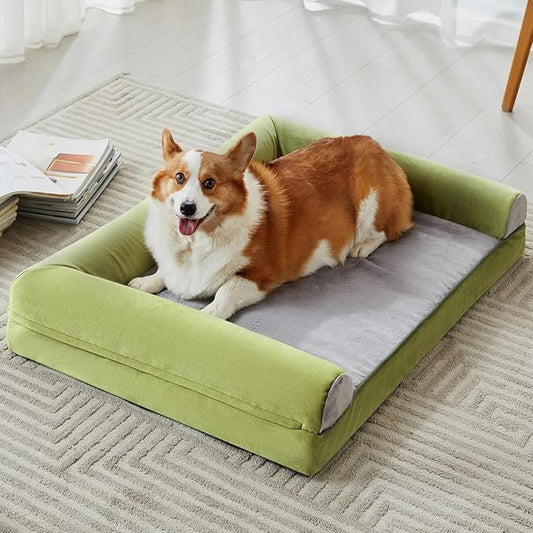 BFPETHOME Washable Dog Beds for Medium Dogs