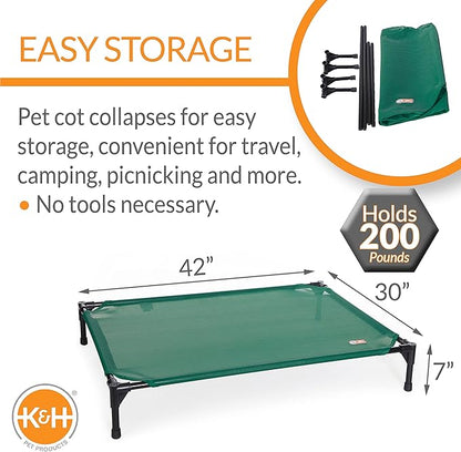 K&H Pet Products Elevated Outdoor Dog Cot Bed