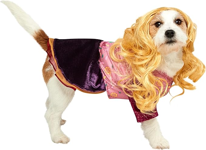 Rubie's Disney Hocus Pocus Sarah Sanderson Pet Costume and Wig, As Shown, Small