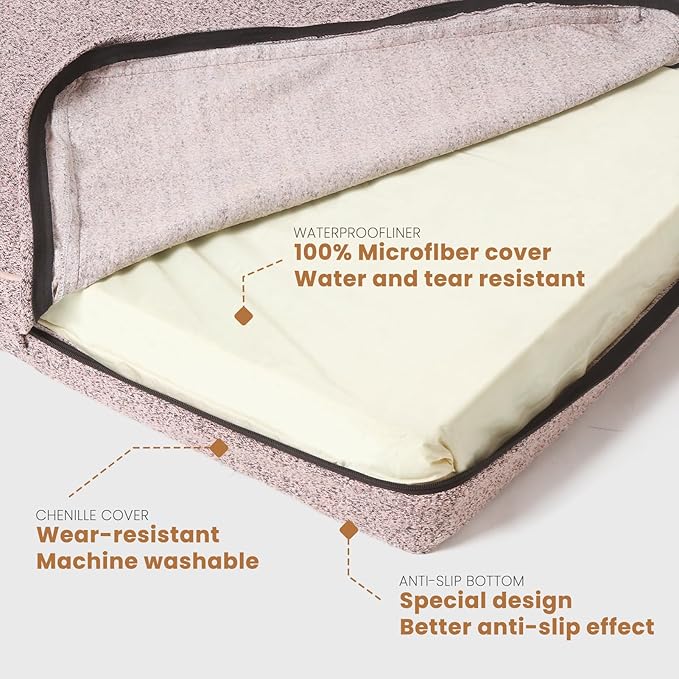 Laifug Memory Foam Dog Bed