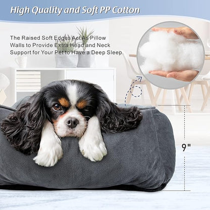 Large Dog Bed for Large Medium Small Dogs 35''x25''