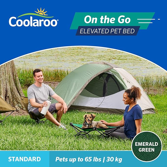 COOLAROO On the Go Cooling Elevated Dog Bed