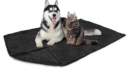 PetAmi Fluffy Waterproof Dog Blanket for Bed Large Dogs 60x80)
