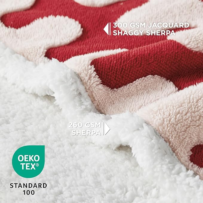 Lesure Waterproof Puppy Blanket for Small Dogs 3D Textured