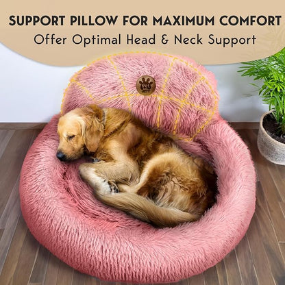 PetJett Calming Dog Bed 36'' Fits 100 lbs