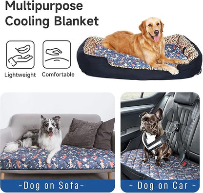 wegreeco Premium Cooling Blanket for Dogs and Cats