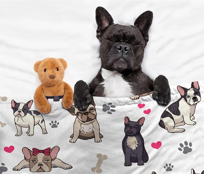 Personalized Dog Blankets Puppy Blanket 40"x30" for