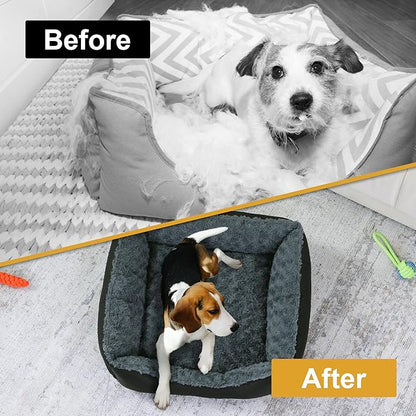 HOMBYS Indestructible Dog Bed Chew Proof Dog Bed for Aggressive Chewers Leakproof-20X19X6