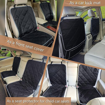 YESYEES Dog Front Seat Covers for Cars 2 Pack 4 Nonslip