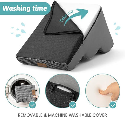 Dog Stairs for Medium Bed 20" H 15.7x28.3x19.7in, Light 4 Tiers