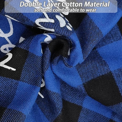 Dog Birthday Party Supplies, LMSHOWOWO Reusable Dog Birthday Bandana Set, Blingbling Dog Birthday Hat Bow Tie Numbers for Large Extra Large Dogs Pets Birthday Decorations (Blue, X-Large)