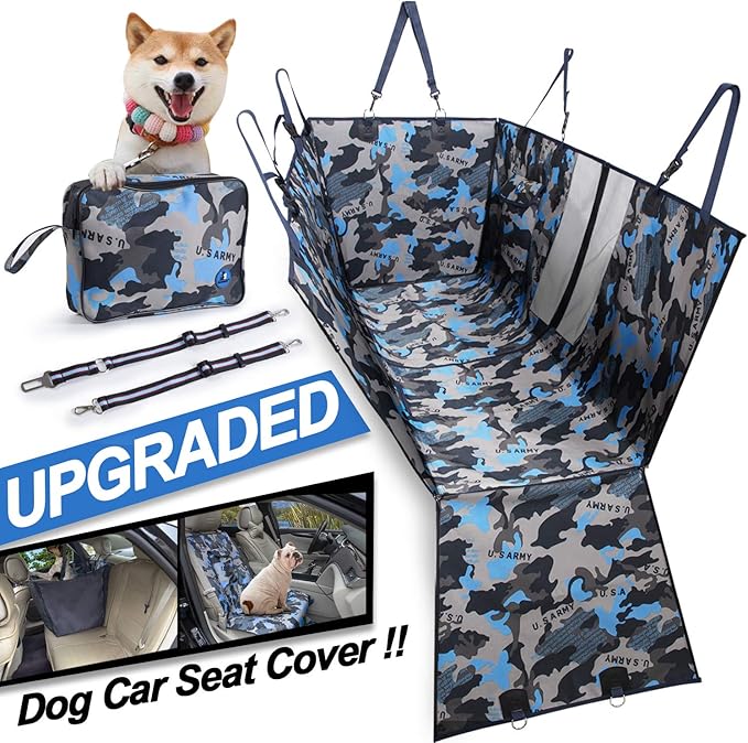 Dog Car Seat Cover for Back Seat