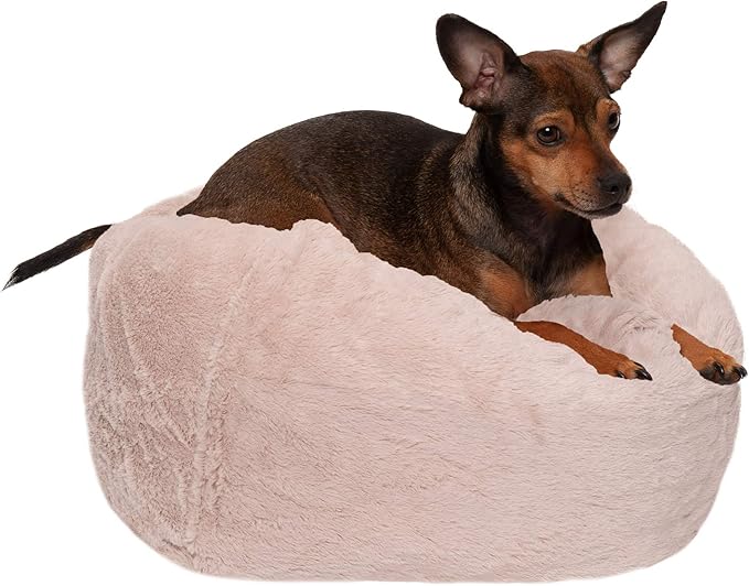 Furhaven Soft & Cozy Dog Bed for Small Dogs 20 lbs