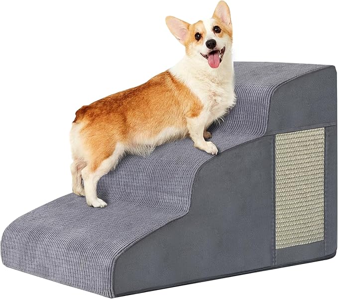 Pet stairs 3-Step Curved