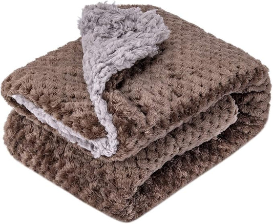 Fuzzy Blanket or Fluffy Blanket for Baby Girl or boy (40" x 48", DG-Eagle