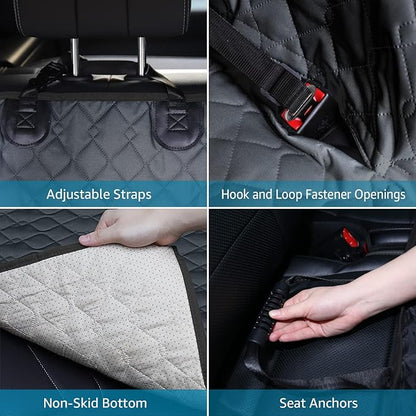 Lassie Truck Dog Car Seat Covers Back Seat 2 Dog F150 F250 1500 2500