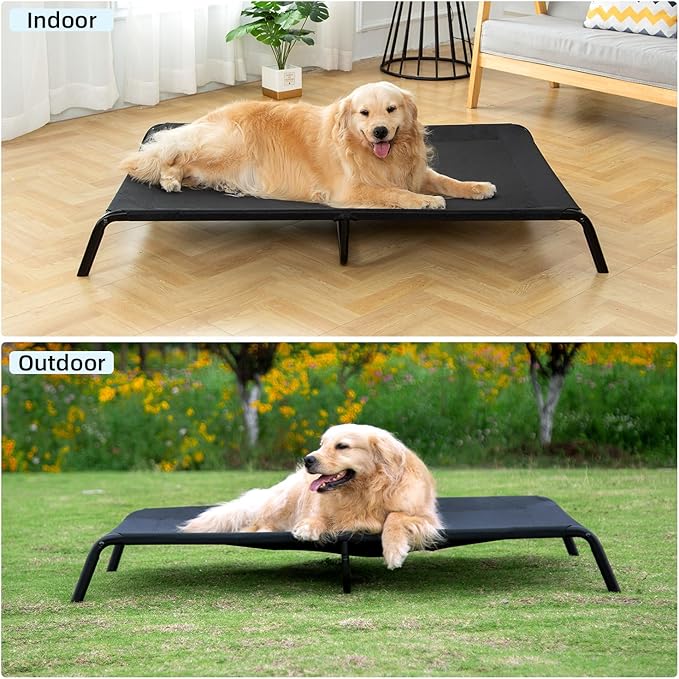 pettycare XL Elevated Raised Outdoor Dog Bed 55''