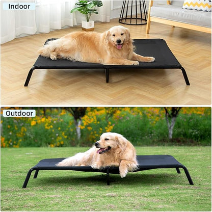 pettycare XL Elevated Raised Outdoor Dog Bed 55''