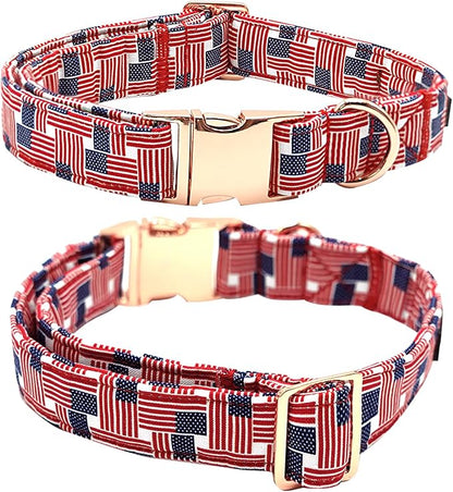 Independence Day Dog Collar