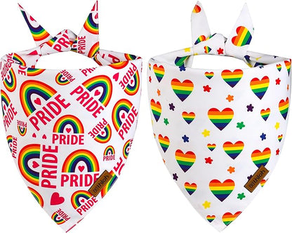Pride Dog Bandanas 2 Pack