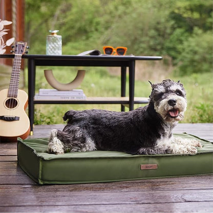 Lesure Waterproof Dog Bed for Medium Dogs